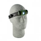 UK Vizion eLED Headlamp, 3AAA, Eco Green, Black/Silver Strap