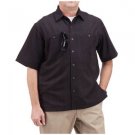 Tactical Covert Casual Shirt S/S, Black, 2XL