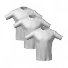Utili T Crew 3Pk Shirts White 2XL