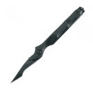 Urban Survival, Black Aluminum Handle, Black Blade, Plain