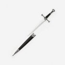 Antique Style Dagger, Pewter, w/Sheath