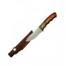 Jubilee, Pakkawood Handle, Plain, w/Leather Sheath