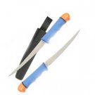 Skipper Fillet, Blue/Orange Handle, Plain