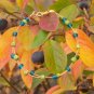 "D String Grass and Sky Bracelet" 18