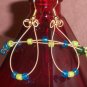 "D String Grass and Sky Bracelet" 18
