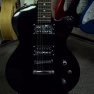 LP Electric Guitar Black Rock n Roll Model - Black