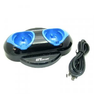 Dual Charging Station Charger Stand Dock for PS3 Move   free shipping