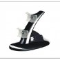 Blue LED Dual Charger Controller Stand Charging FOR PS3  free shipping