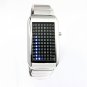New Men’s Stainless Steel Wrist watch 72-LED Blue Light free shipping
