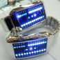 New 29 Blue LED Digital Date Sports Wrist Unisex Watch free shipping
