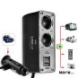 LCD Display FM Modulator Car MP3 Player with 4GB TF Card & USB SD MMC Slot free shipping