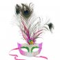 Peacock Feather Glitter Eye Mask Dress-up for Masquerade Party Ball Halloween free shipping
