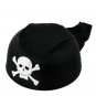 Full Skull Halloween Pirate Hat Cap w/Rear Fringes Masquerade Costume free shipping