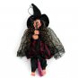 Magic laughing Witch Broom w/ LED Eyes Halloween Toy for Kids free shipping