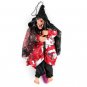 Magic laughing Witch Broom w/ LED Eyes Halloween Toy for Kids free shipping