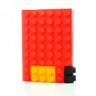 Lego Schedule Book Colorful Notebook red  free shipping