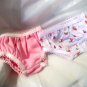 LOT OF TWO PAIR OF PANTIES FOR AMERICAN GIRL 18 INCH DOLLS