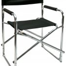 Carlton Brand Director's Chair, Outdoor Chair, Black