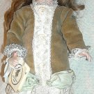 Donna Frame Reproduction French Porcelain Doll