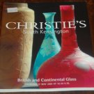 Christies British and Continental Glass