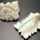 Hand Made Bone Swirled Cuff Earring