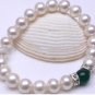 10mm AAA quality White Pearl Bracelet - 7 Inch