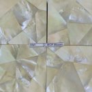 Silver/White Mother of Pear Tiles - Mosaic Design 2 x 2 inches (100 pcs)