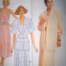 Butterick 1980s 4728 Easy Pattern, Misses Jacket, Top, and Skirt, Size 12, 14, 16, Uncut