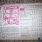 Vintage 1960s Simplicity 7747 Pattern 2 Piece Dress Size 10, Bust 32.5, Uncut