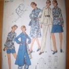 Vintage 1960s 6154 Butterick Pattern,  Dress or Tunic, Skirt, Shorts, Pants Size 12/34 Uncut