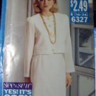 OOP See & Sew Now 6327 Butterick Pattern Size B 16 18 20 22 24 Bust 38- 40”-42 - 44 - 46” UNCUT