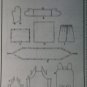 Butterick 4119 Pattern Oven Mit, Placemat, Table Runner, Adult, Kid Apron, Shorts, Pillowcase, UNCUT