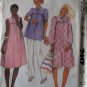 Vintage McCalls 7417 Misses Maternity Dress Top Pants, size 12, Bust 34, UNCUT