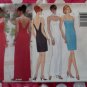 Butterick 5541 Fast & Easy Classics Pattern, Misses Evening Dress & Scarf, Plus Sz 18 20 22, UNCUT