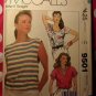 OOP Easy  McCalls 9501 Sewing Pattern, Misses 3 Pullover Tops, Sz 16, UNCUT
