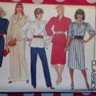 Vintage Butterick 6372 Pattern, Misses Dress Top Skirt & Pants, Sz 14 16 18, UNCUT