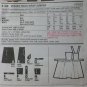 Vintage Simplicity 8189 Pattern, Misses' Back Wrap Jumper, Sz 12 14 16, Uncut