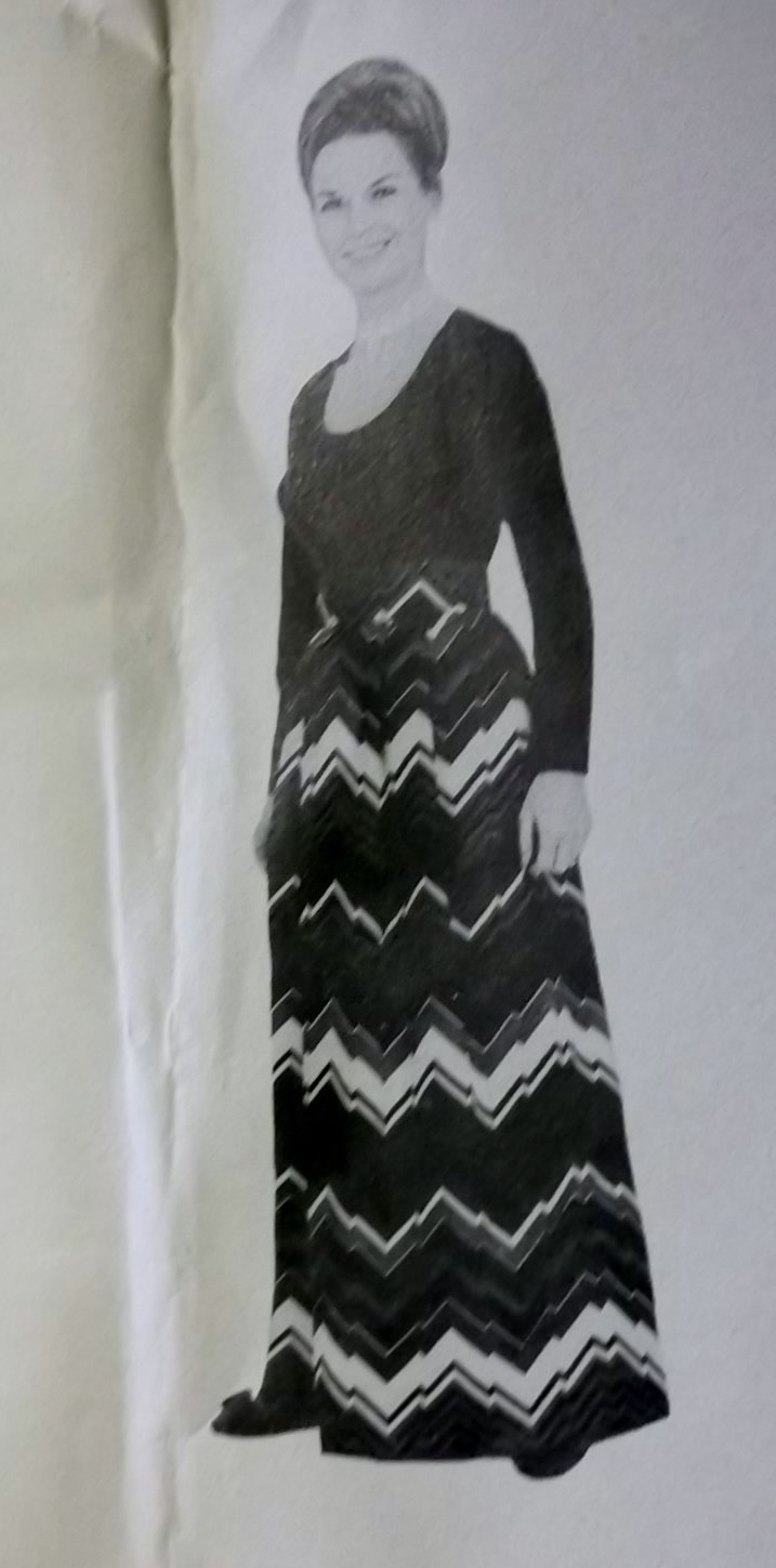 Vintage 70s Lillie London 7352 Pattern, Misses Blouse and Skirt, Sz 14, Uncut