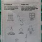 OOP McCalls 3560 Kitchen Decor Pattern, Tablecloth Curtains Organizer Apron, Uncut