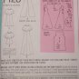 Vintage 1970s Jiffy Simplicity 7128 Pattern Knit Dress or Top and Pants Size 14 Uncut