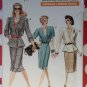 Vogue 7170 Mock Wrap Dress or Top & Skirt Pattern, Sz 8 10 12, Uncut