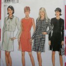 New Look 6553 Misses Princess Seam Dress & Short Jackets Pattern, Size 8 to18, UNCUT