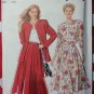 So Easy Misses' Jacket & Skirt Pattern, Plus Size 8 to 20, Simplicity 7368, Uncut