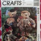 Elderbearies  15" & 19" Bear  with Vintage style Clothes  McCall's 5125 Pattern , Uncut