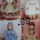 Historical 18" Doll Clothes Butterick 6667 Pattern, Uncut