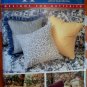 OOP Butterick Sewing 4593 patterns 10 different pillows, Uncut
