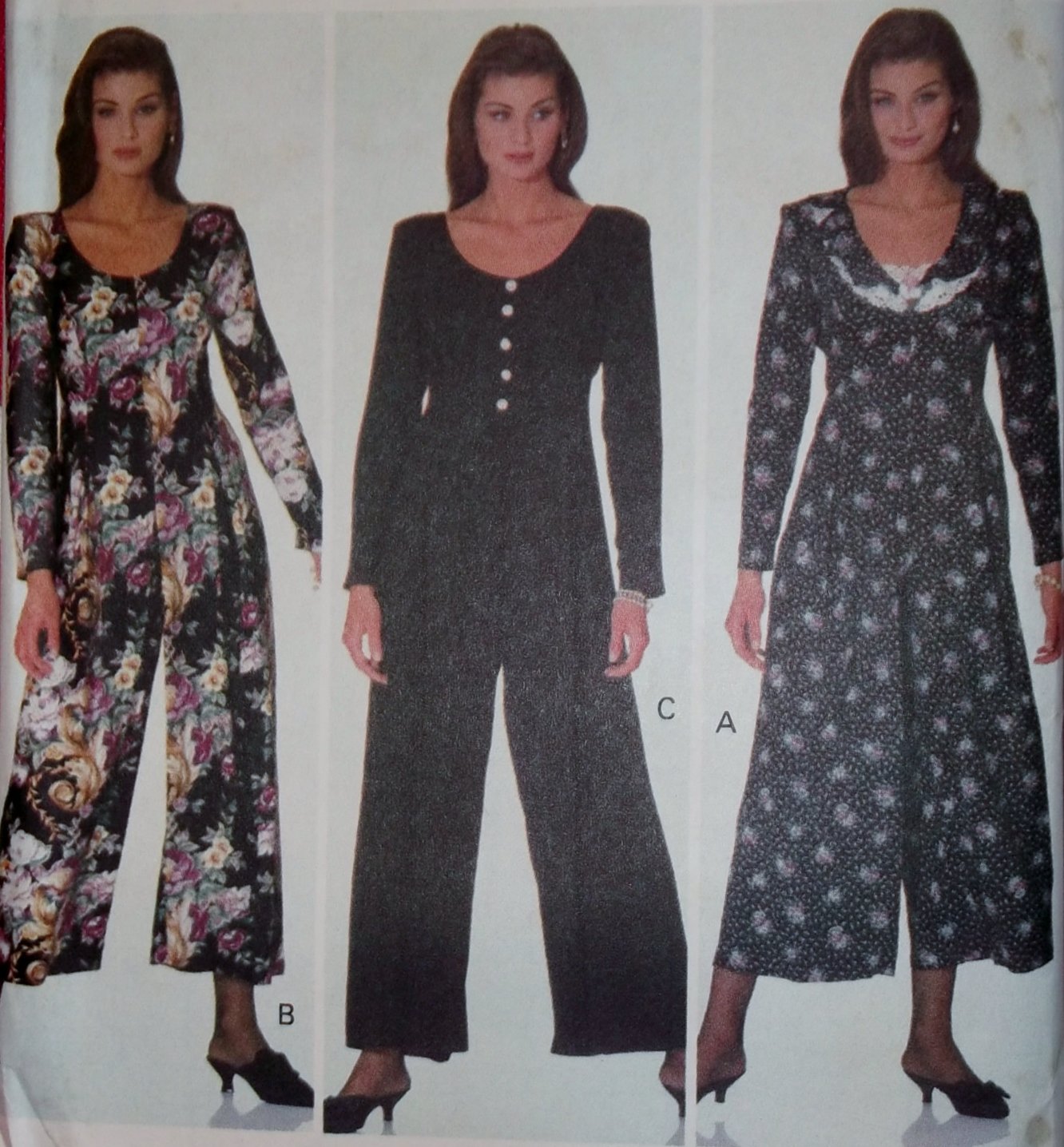 Easy Misses Jumpsuit Butterick 6441 Pattern, Size 12 14 16, Uncut