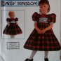 Simplicity 9917 Daisy Kingdom Girl and Doll smocked Dress Pattern, Size 3 4 5 6, Uncut
