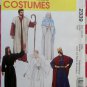 Mccalls 2339 Adult Nativity Costumes, Mary, Joseph, 3 Kings, Angel, Shepherd, Size Large, UNCUT