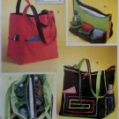 McCall's M4851 Sewing With Nancy 2 Totes with insert Pattern, OS, Uncut